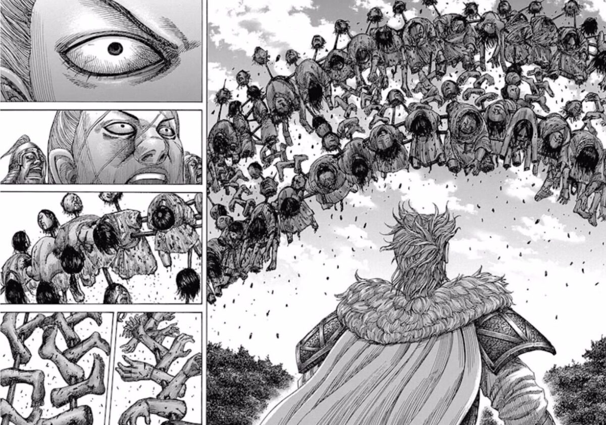 桓騎 死体アーチ