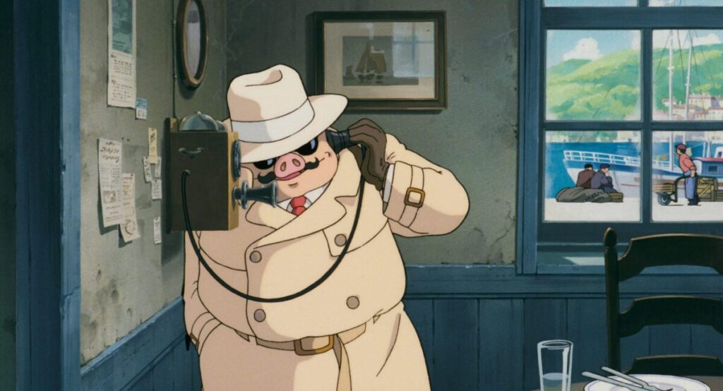 ポルコ・ロッソ役：森山周一郎さん